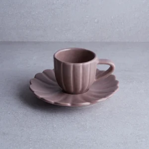Flower Espresso Cup & Saucer（花浓缩咖啡杯碟）